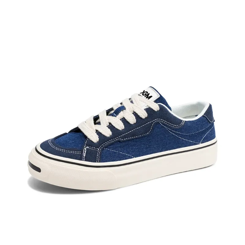 OUGLEMEN Non slip Lightweight Low Top Canvas Shoes Men's-12