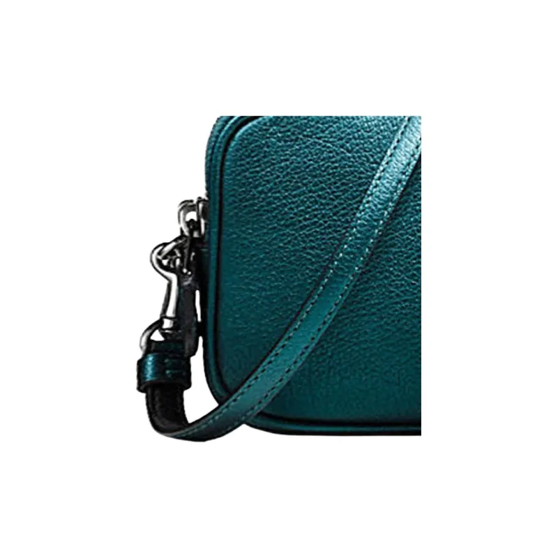 COACH Sadie Leather Handbag Trumpets Women's Ore Color-2