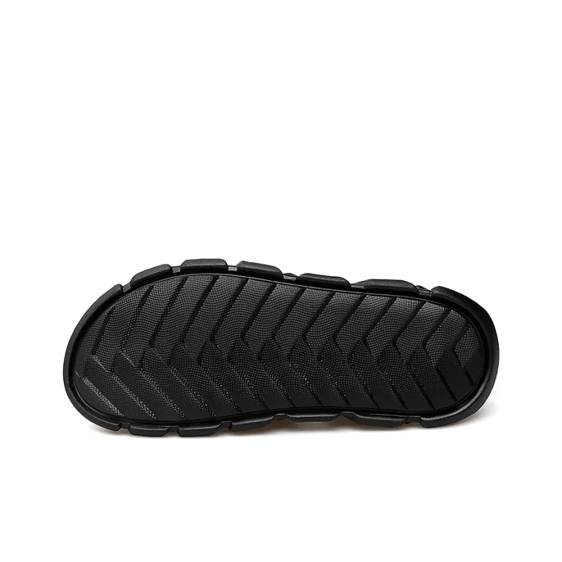 AIPSEN Anti Slip Wear Resistant River Trekking Shoes Men's Black-2