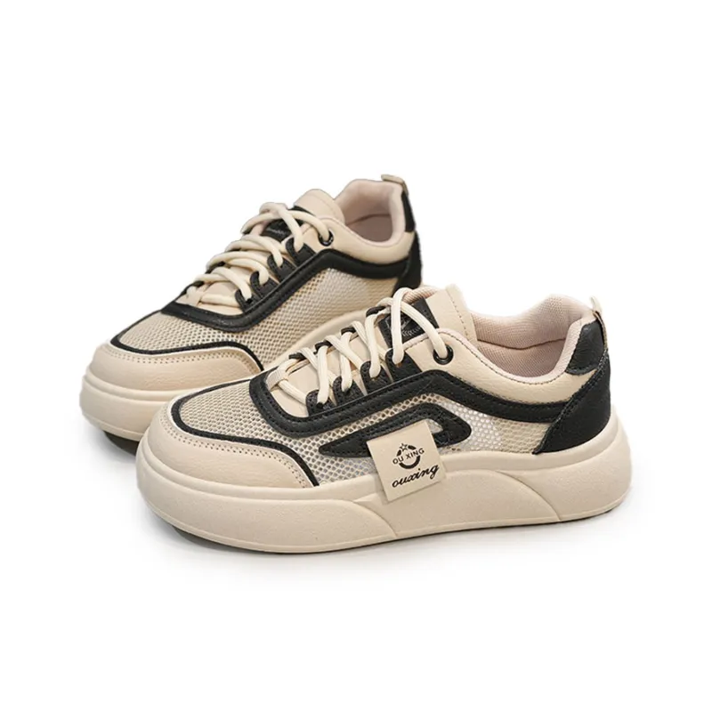 Gai Renpu Slip Resistant, Abrasion Resistant, Breathable Low Top Skateboard Shoes Women's-4