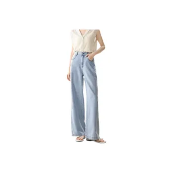Mo Han Yi Mei Jeans Women's Air Blue
