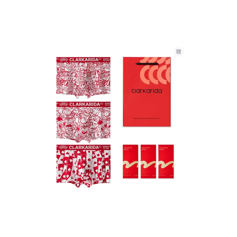 Clarkarida Underpants Men's Shopping Bag 3 Pack-0