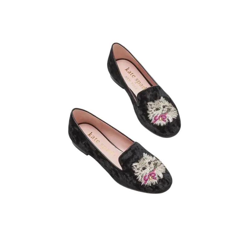 Kate Spade Casual Single Shoes Women's Black-2