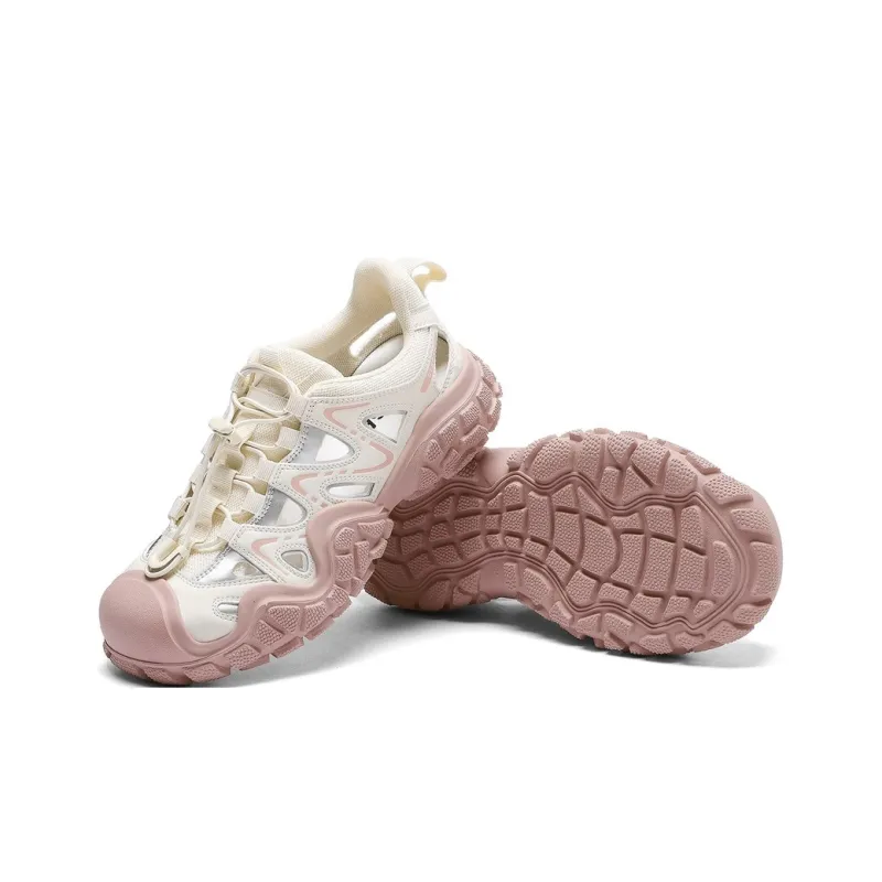 MQ Shock Absorbers With Slip Resistant Features Low Top Chunky Sneakers Women's-2
