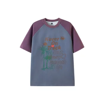 BOTH PLAY T Shirts Unisex Gray Blue
