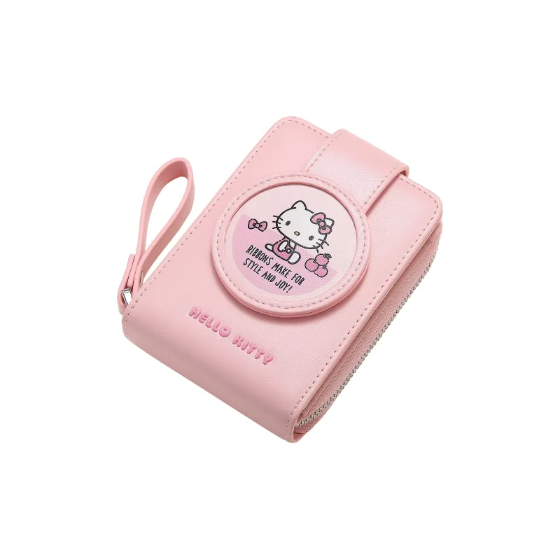 TOUTOU Hello Kitty Collaboration Hello Kitty Synthetic Leather Wallet Women's Multicolor-15