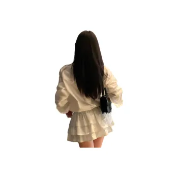 COVER TIME Long Sleeved Dress Women's