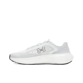 Under Armour Phantom 4 Cushioning, Breathable, And Wide Coverage Low Top Casual Shoes Unisex White Gray