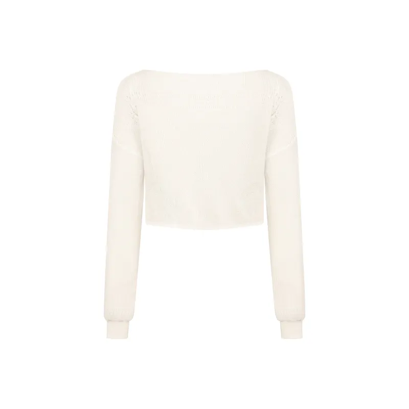 Umoumo Knitwear Women's Beige-1