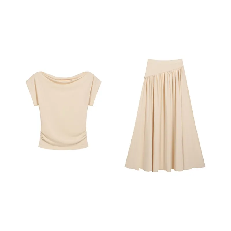 Incolore Two Piece Skirt Sets Women's-0