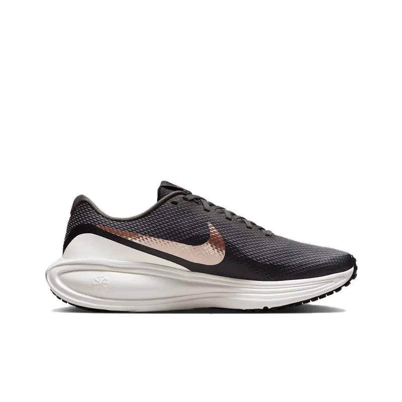 Nike REVOLUTION 8 Anti Slip Wear Resistant Low Top Running Shoes Women's Medium Gray-1