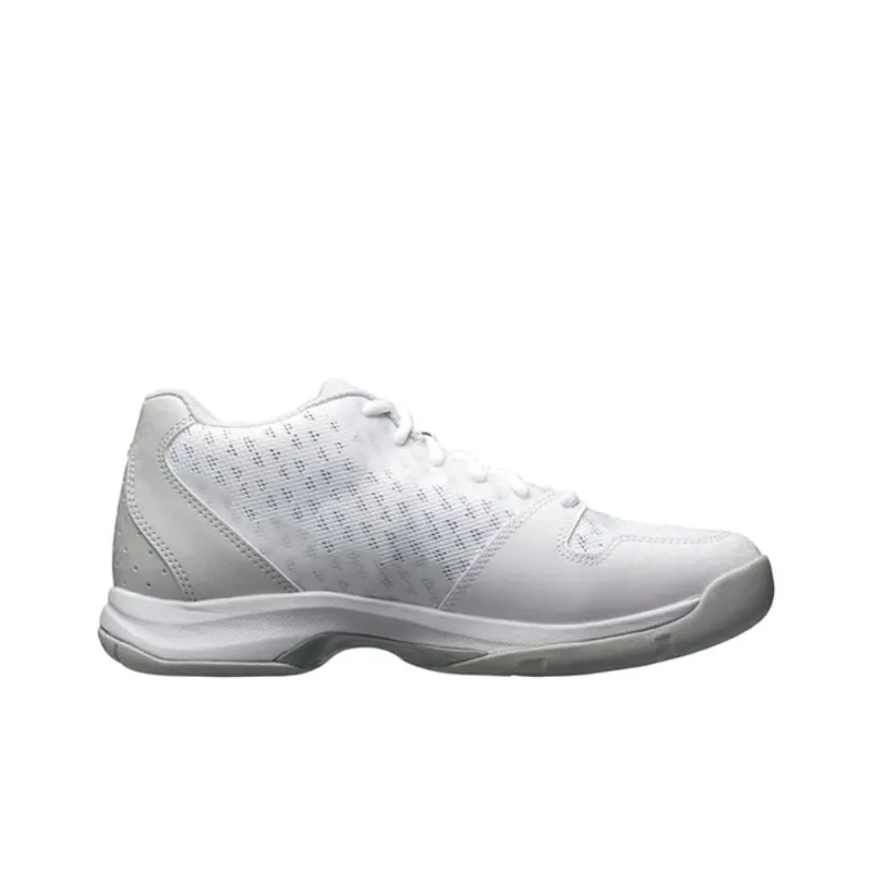 PRINCE Anti Slip Wear Resistant Low Top Tennis Shoes Unisex White-1
