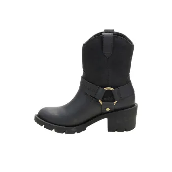 CAT Rewrite Harness Ankle Boots Women's Black