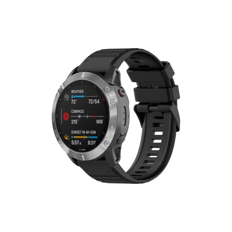 ZHENGGUANG Garmin Compatibility Watch Band Silicone Material-10