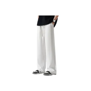 G21 Ice Silk Draped Wrinkle Resistant Knitted Sweatpants Unisex