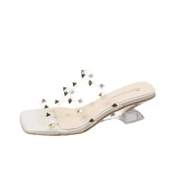 WUJI Slip Resistant Odor Resistant Slide Slippers Women's