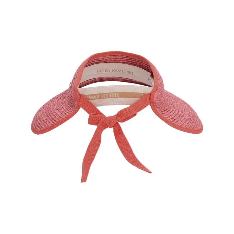 HELEN KAMINSKI Raphia Sun Protection Hats Unisex Pink-1