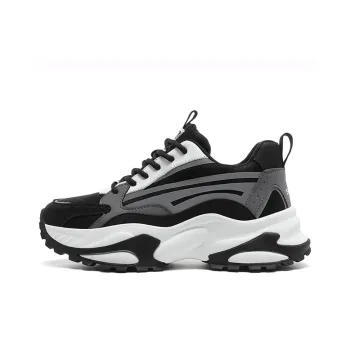 Colorful Creations Slip Resistant, Abrasion Resistant, Breathable, Height Increasing Low Top Chunky Sneakers Unisex