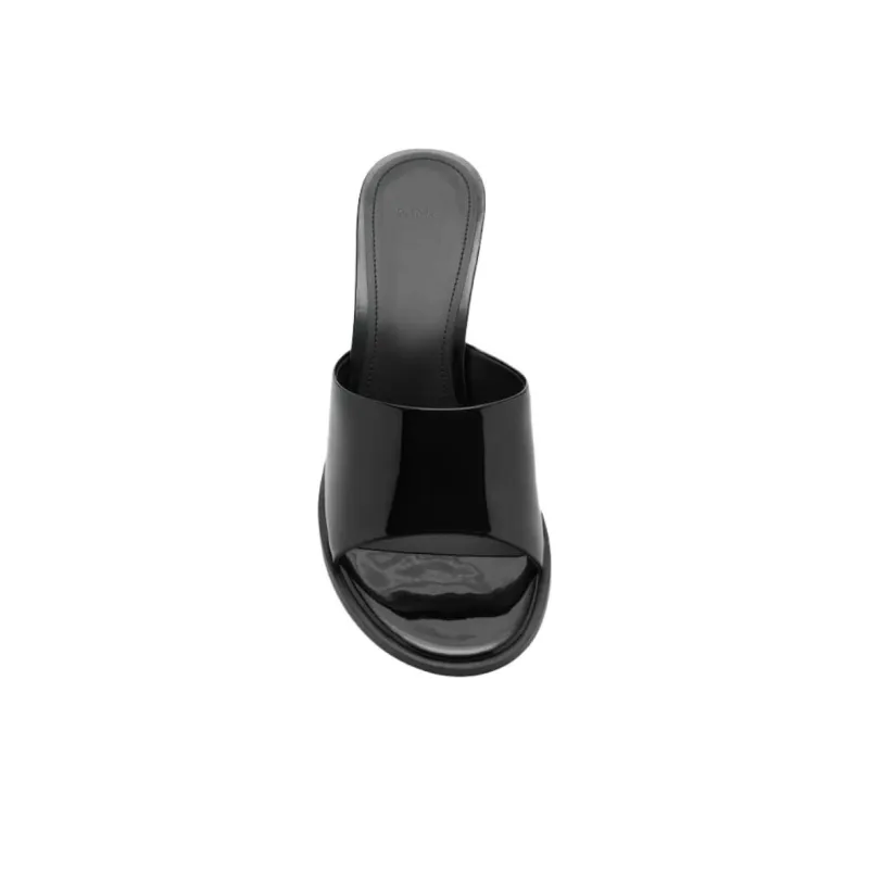 MANGO Abrasion Resistant Slide Slippers Women's Black-3
