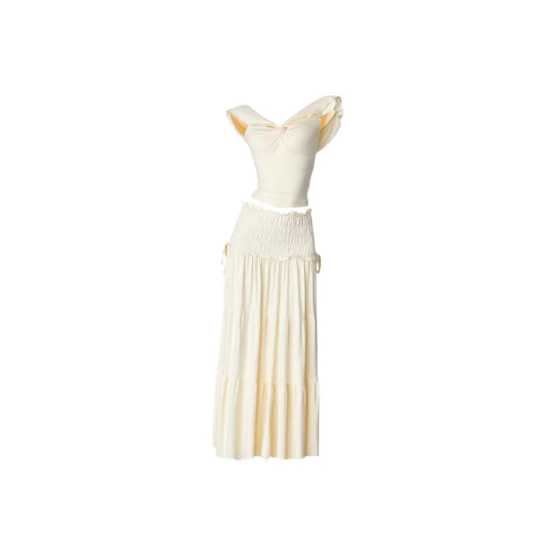 GORGEOUSIDEA Two Piece Skirt Sets Women's-0