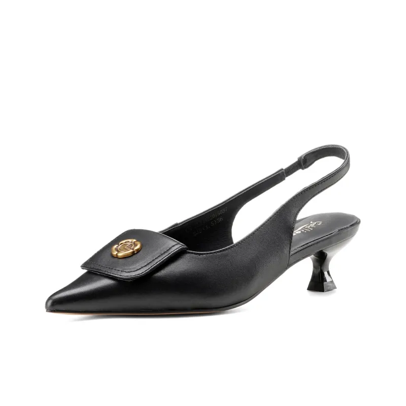 GOLDLION Slim Heel High Heels 5cm Women's-1
