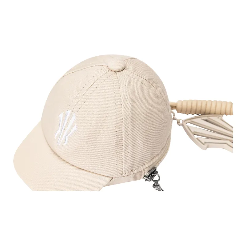 Anta Irving Series Polyester Hats & Caps Crossbody Bag Unisex Light Chestnut Gray-6