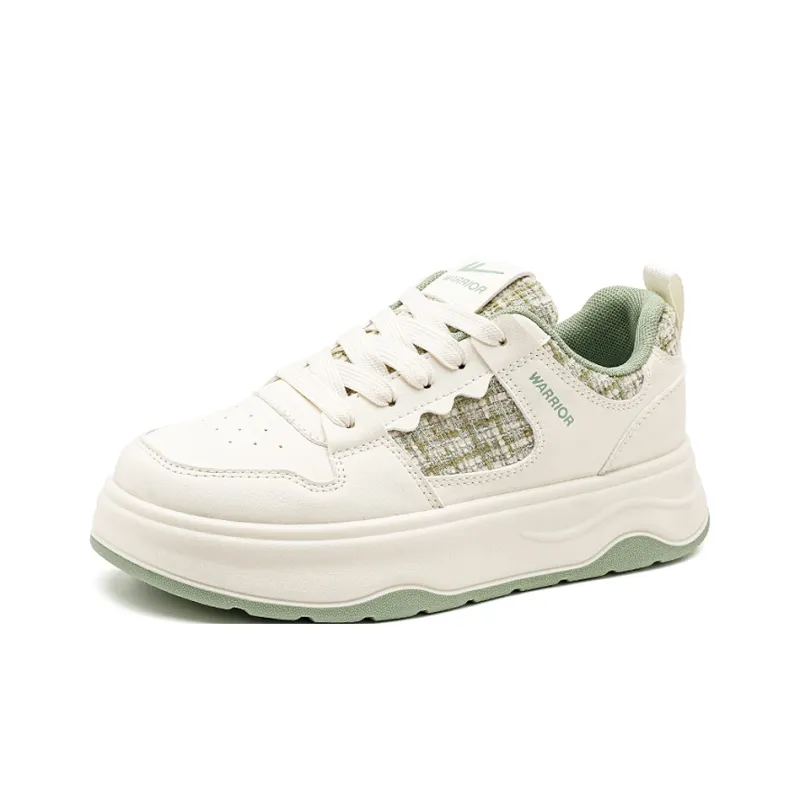 Warrior Slip Resistant And Breathable Low Top Skateboard Shoes Women's-1