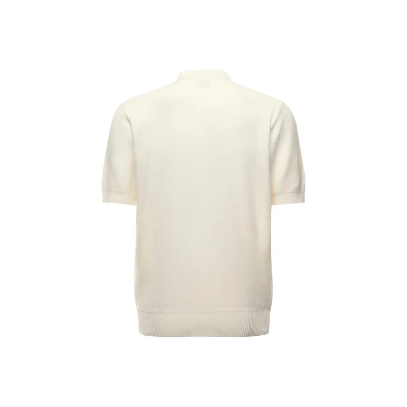 Eleventy V neck Polo Shirt-1