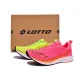 Rose Red/Neon Yellow Mismatched