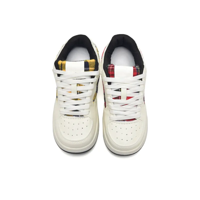 Circle Small Anti Slip Wear Resistant Low Top Skateboard Shoes Unisex-2