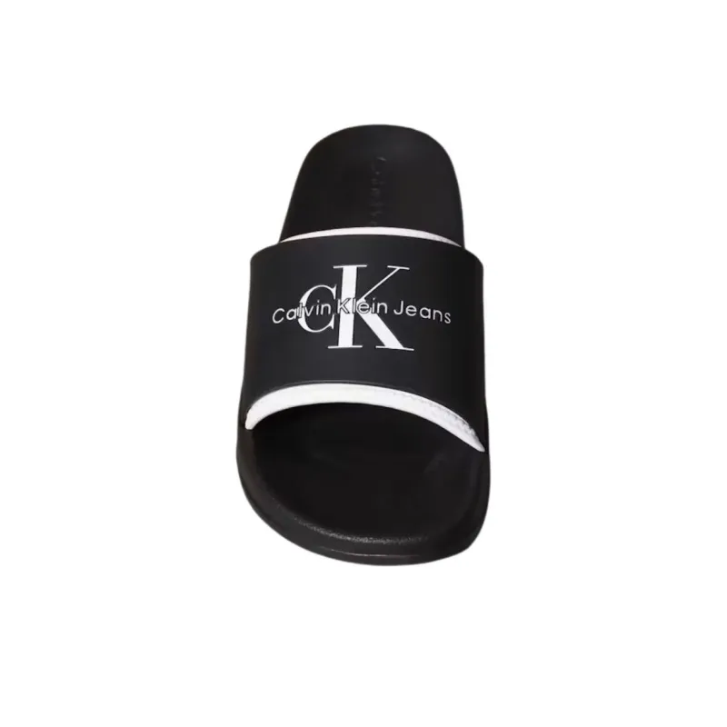 CKJ CALVIN KLEIN JEANS Slide Slippers Men's Black-3
