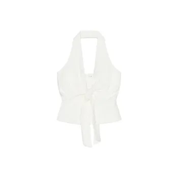 ZARA Tank Tops Women's White