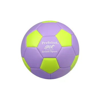 ProSelect Size 2 Soccer PU Machine Stitched Soccer Ball Unisex Green Purple