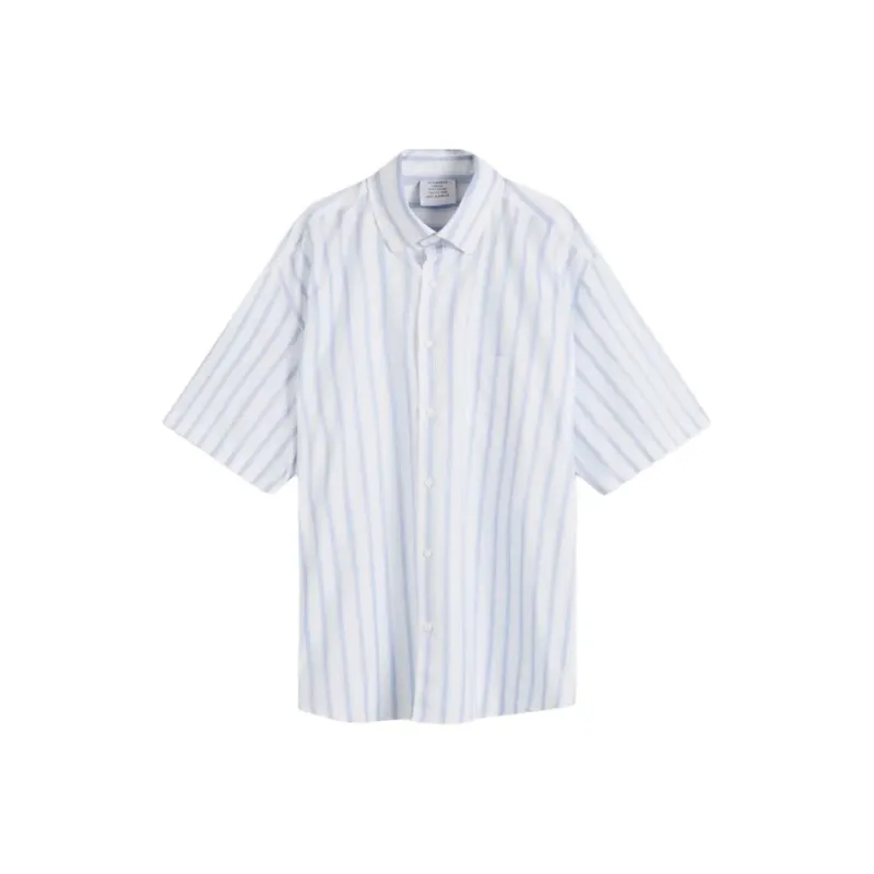 Vetements Shirts Unisex Light Blue-0