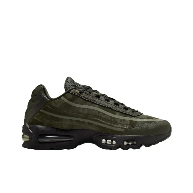 WORKSOUT x Nike Air Max 95 Anti Slip Wear Resistant Low Top Casual Running Shoes Unisex Green-1