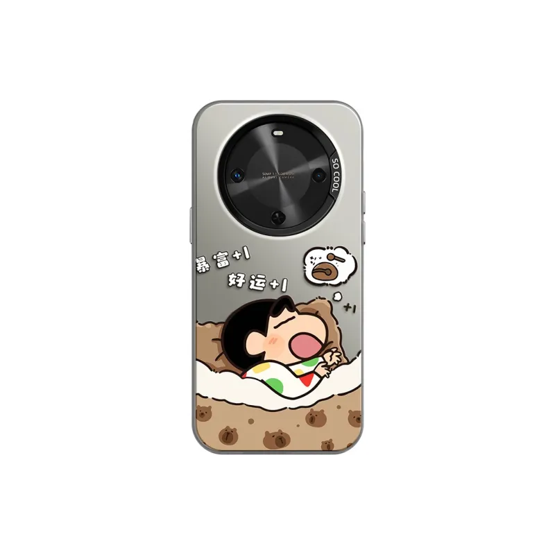 YAOCAI Acrylic Material Shin Chan Covering His Mouth H1 Phone Cases Compatibility With MVMOM 30/20 Trendy And Cool-8