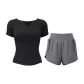[Short-Sleeved Set]Starburst Black+Limestone