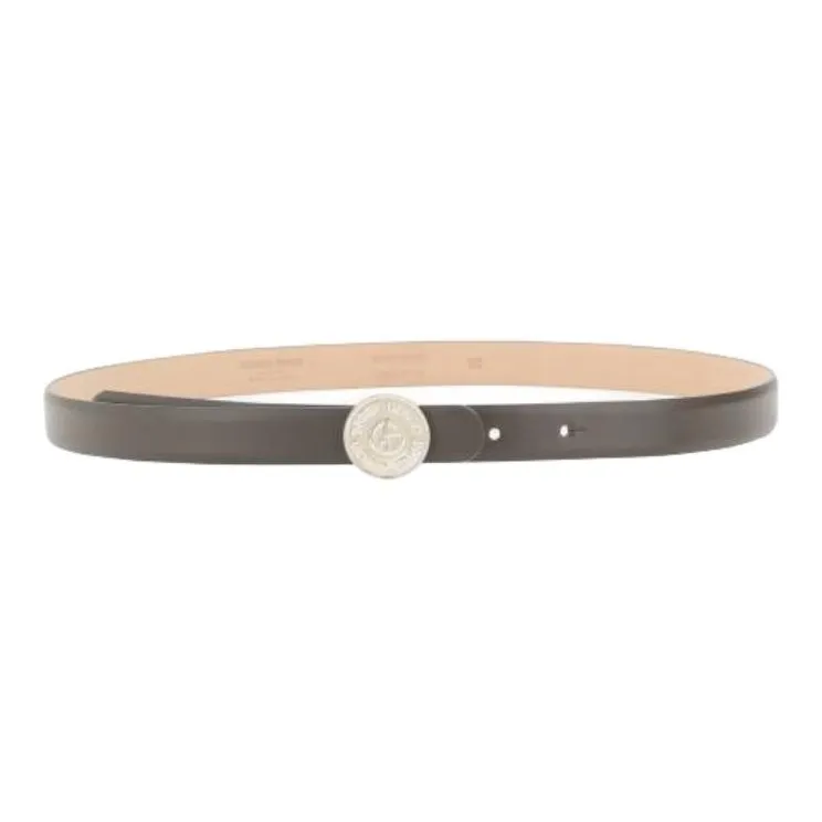 GIORGIO ARMANI Logo buckle Belt-0