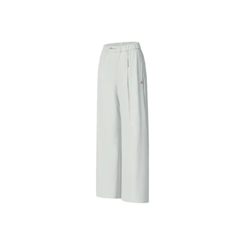 FILA Fitness SS25 Casual Pants Women's Elegant Gray-2