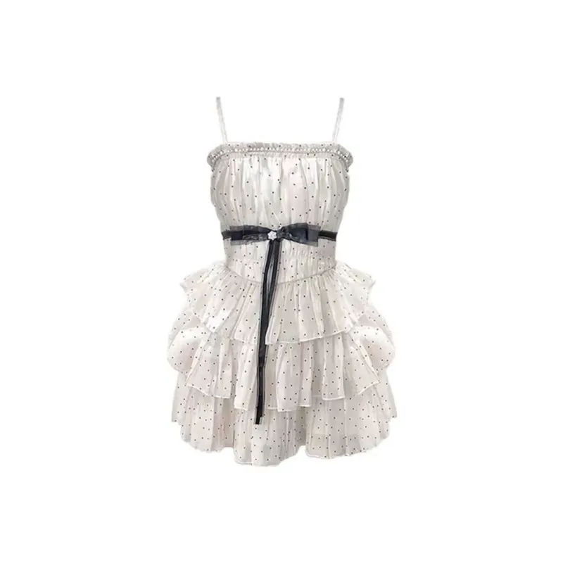 GUOZHEN Slip Dresses Women's-3