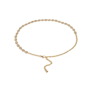 JEANSWEST Metal Waist Chains Women's 1.3CM