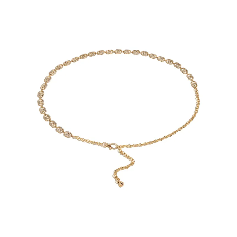 JEANSWEST Metal Waist Chains Women's 1.3CM-0