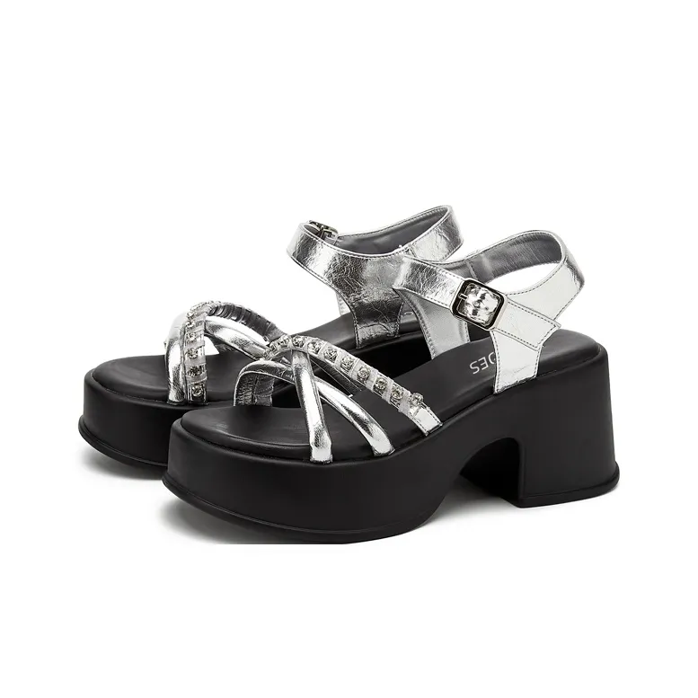 Jin Baichuan One Strap Sandals Women's-6