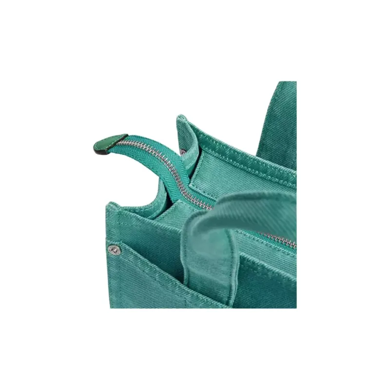 COACH Cargo Green Charm Tote Bag, Shopping Bag, Shoulder Bag, Crossbody Bag, Handbag Medium Size Women's Ivy-4