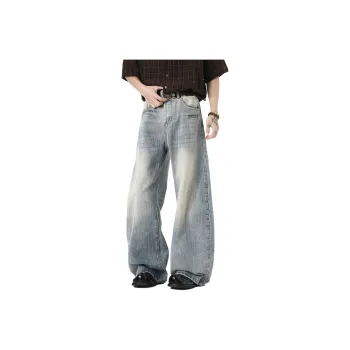 Double Dealer Jeans Unisex Blue