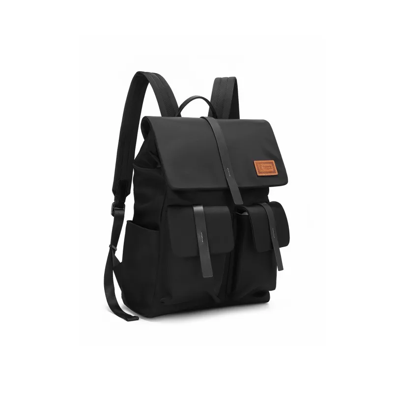 ROBERTA DI CAMERINO Fabric Backpack Men's Black-1