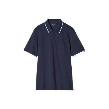UNIQLO Polo Shirts Unisex Navy Blue