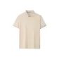 [7A Antibacterial Quick Dry Cooling]Khaki (Hb Simple Line Beige Chest Logo)