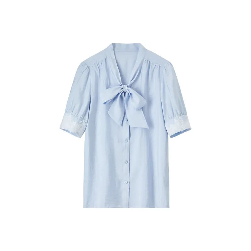 SENTUBILA Chiffon Shirt Women's-0