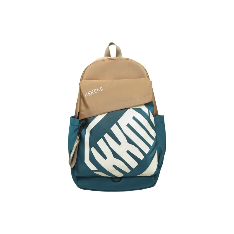 Kewuku Nylon Backpack Regular Unisex Multicolor-19